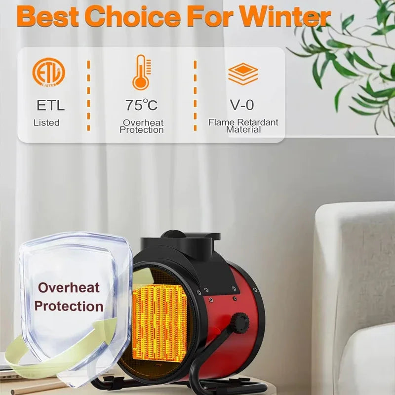 Powerful Portable Heating Cannon